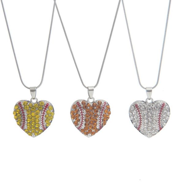 charm rhinestone baseball softball pendant necklace love heart sweater jewelry accessories party favor gifts 0359
charm rhinestone baseball softball pendant necklace love heart sweater jewelry accessories party favor gifts 0359