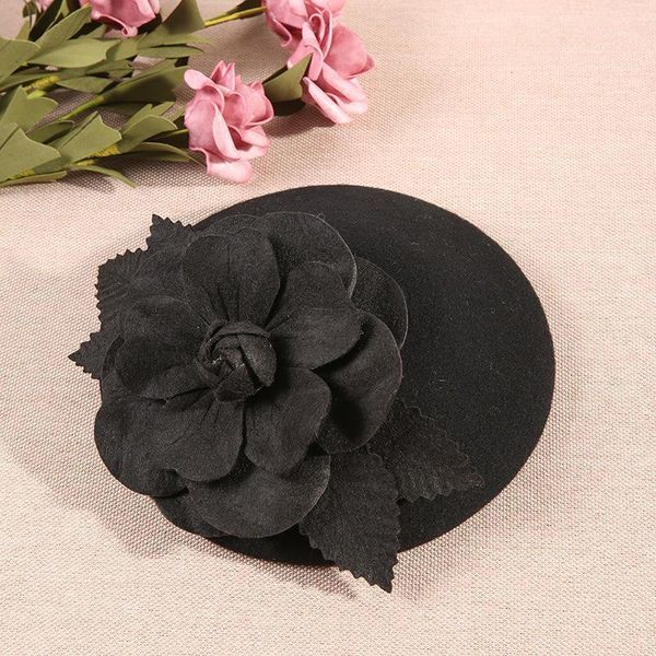 White Black Australian Wool Beret Hat Cap Elegant Ladies Autumn Flower Fedora Hat Cap Winter Wedding Fascinator Headwear New1, Blue;gray
White Black Australian Wool Beret Hat Cap Elegant Ladies Autumn Flower Fedora Hat Cap Winter Wedding Fascinator Headwear New1, Blue;gray