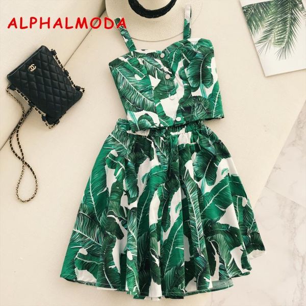 alphalmoda retro cherry dot print crop skirt 2pcs clothing sets single breasted tank elastic waist a-line skirt suits1, White
alphalmoda retro cherry dot print crop skirt 2pcs clothing sets single breasted tank elastic waist a-line skirt suits1, White