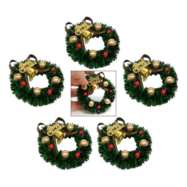 mini christmas wreaths creative xmas art supplies for 1/12 dollhouse christmas crafts and decorations
mini christmas wreaths creative xmas art supplies for 1/12 dollhouse christmas crafts and decorations