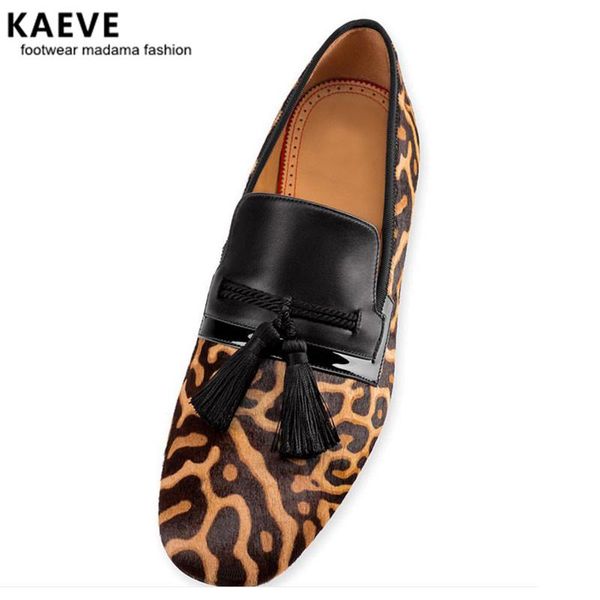spring leopard print leather men dress shoes slip on horsehair flats fashion black tassel men shoes loafers
spring leopard print leather men dress shoes slip on horsehair flats fashion black tassel men shoes loafers