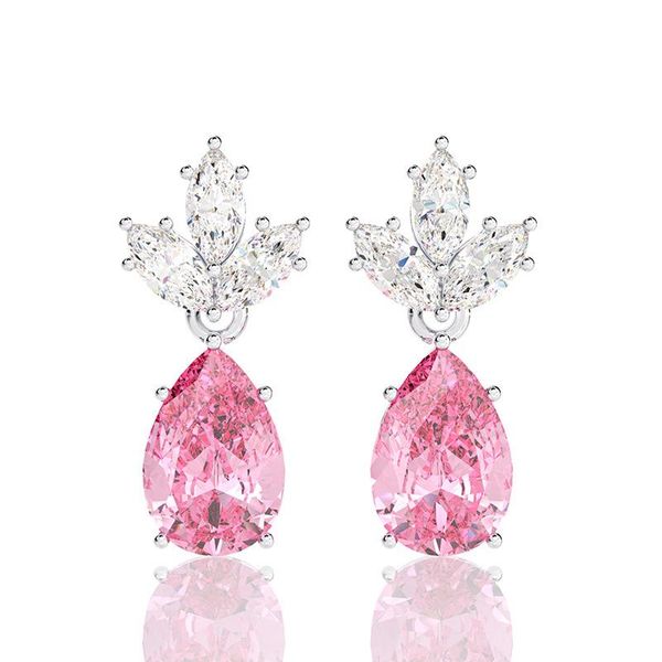 Luxury drop flower zircon earrings elegant ladies crystal Ear Studs wedding anniversary party jewelry gifts, Silver
Luxury drop flower zircon earrings elegant ladies crystal Ear Studs wedding anniversary party jewelry gifts, Silver