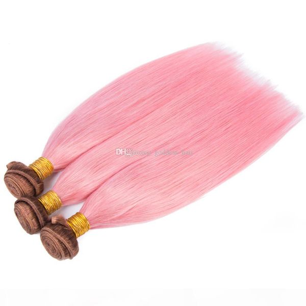 dark roots silky straight hair weft chocolate brown #4 and pink hair extensions 10-30 inch dark brown and pink brazilian virgin hair bundles, Black
dark roots silky straight hair weft chocolate brown #4 and pink hair extensions 10-30 inch dark brown and pink brazilian virgin hair bundles, Black