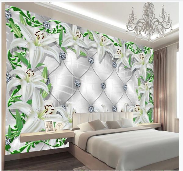 custom p wallpaper for walls 3d murals wallpapers european style soft package flowers diamond bedroom bedside background wall mural
custom p wallpaper for walls 3d murals wallpapers european style soft package flowers diamond bedroom bedside background wall mural