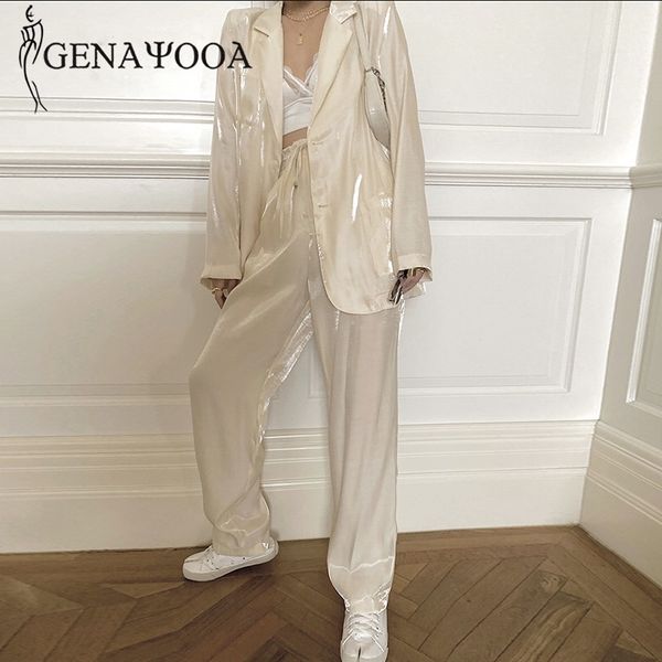 genayooa autumn streetwear two piece set and pants wide leg long sleeve 2 pieces pants blazer women outfits korean style, Gray
genayooa autumn streetwear two piece set and pants wide leg long sleeve 2 pieces pants blazer women outfits korean style, Gray