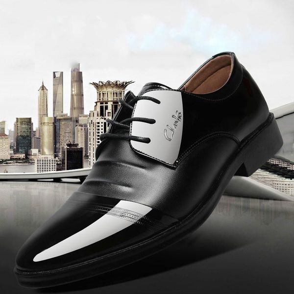 2020 new men shoes spring casual dress shoes england big yard pointed men dress casual natural leather loafers rtg67, Black
2020 new men shoes spring casual dress shoes england big yard pointed men dress casual natural leather loafers rtg67, Black