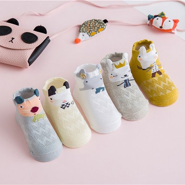 5 pairs/set summer mesh baby socks for newborn cartoon animal baby boy girl thin sock hollow infant toddler sokken meias y201009, Pink;yellow
5 pairs/set summer mesh baby socks for newborn cartoon animal baby boy girl thin sock hollow infant toddler sokken meias y201009, Pink;yellow