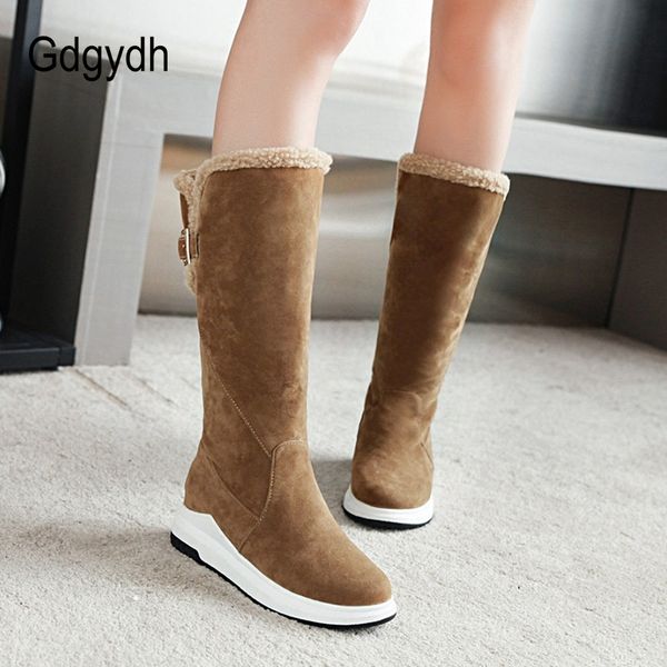 gdgydh knee high boots winter warm shoes women new arrival metal belt buckle women snow boots plush inside good quality t200425, Black
gdgydh knee high boots winter warm shoes women new arrival metal belt buckle women snow boots plush inside good quality t200425, Black