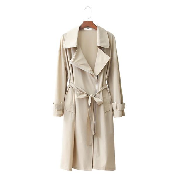 women's trench coats fashion turn-down collar trench-coat for women autumn casual long-sleeved long-coat apricot & black streetwear loo, Tan;black
women's trench coats fashion turn-down collar trench-coat for women autumn casual long-sleeved long-coat apricot & black streetwear loo, Tan;black