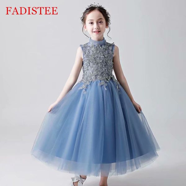fadistee girl dress flower girl dresses lace girl infant dress kids formal wear girls dress ankle-length tulle and lace sleeveless, White;blue
fadistee girl dress flower girl dresses lace girl infant dress kids formal wear girls dress ankle-length tulle and lace sleeveless, White;blue