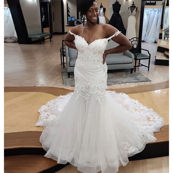 2021 new african wonmen off the shoulder as wedding mermaid fashion with no lace applications dressed more size custom-made dress xq8c, White
2021 new african wonmen off the shoulder as wedding mermaid fashion with no lace applications dressed more size custom-made dress xq8c, White