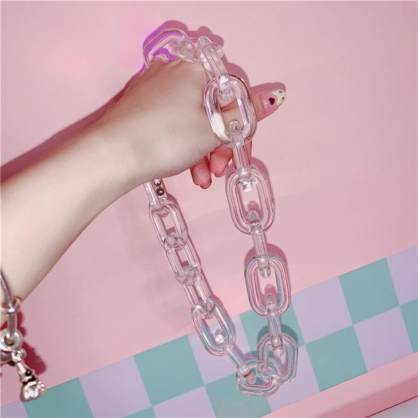 chokers clear acrylic chain choker necklace punk rock resin chunky link for women fashion jewelry collares, Golden;silver
chokers clear acrylic chain choker necklace punk rock resin chunky link for women fashion jewelry collares, Golden;silver