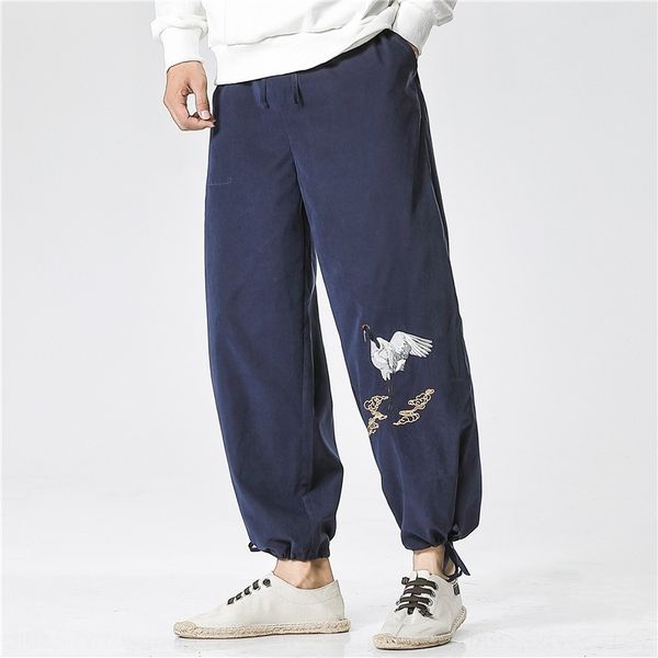 r2yrf new in early autumn china style crane embroidery casual pants for chinos and long men's loose small feet trousers large men, Blue
r2yrf new in early autumn china style crane embroidery casual pants for chinos and long men's loose small feet trousers large men, Blue