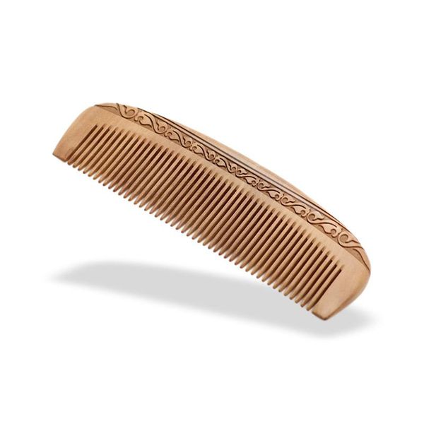 fashion natural wide tooth peach wood comb healthy no static massage hair wooden comb chinese traditional haircut tool new yxlpxa, Silver
fashion natural wide tooth peach wood comb healthy no static massage hair wooden comb chinese traditional haircut tool new yxlpxa, Silver