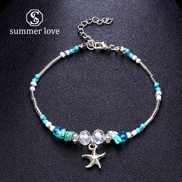 2019 hot sale vintage silver bohemian бич ножной браслет для женщин starfish шариков кристаллический камень ножные дизайнер ювелирных издели, Red;blue
2019 hot sale vintage silver bohemian бич ножной браслет для женщин starfish шариков кристаллический камень ножные дизайнер ювелирных издели, Red;blue