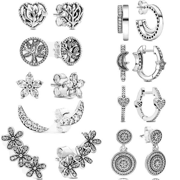 authentic 925 sterling silver pav daisy flower earrings family tree heart stud classic brand, Golden
authentic 925 sterling silver pav daisy flower earrings family tree heart stud classic brand, Golden