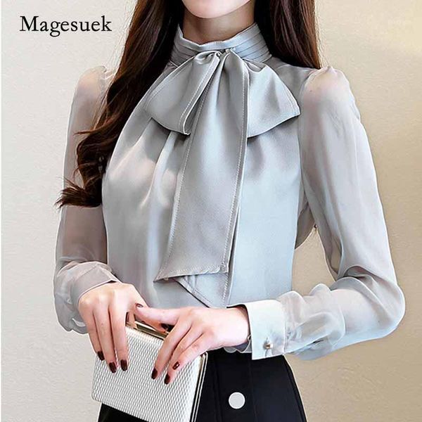 2020 new summer fashion long sleeve tie bow chiffon turtleneck formal women white black shirts tunic women blouse shirts 0599 301
2020 new summer fashion long sleeve tie bow chiffon turtleneck formal women white black shirts tunic women blouse shirts 0599 301