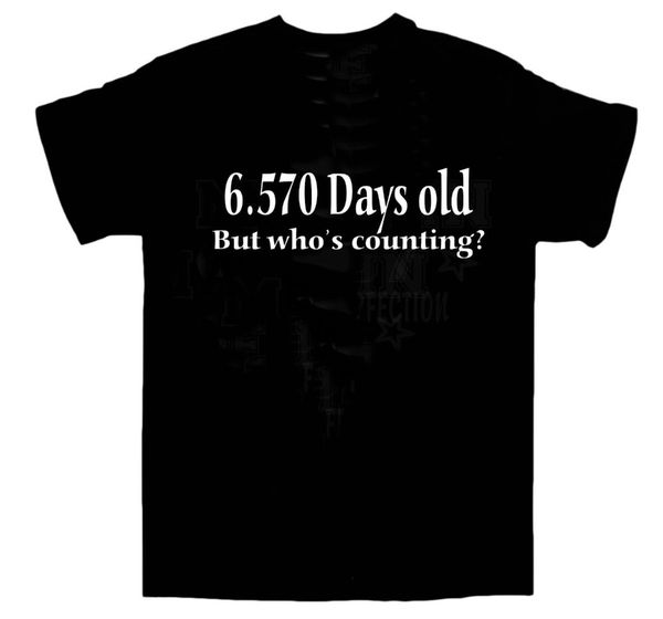 sport new 2019 funny t shirt men custom 18th birthday t-shirt 6570 days old. spoof / joke gift / all sizes custom made t shirts
sport new 2019 funny t shirt men custom 18th birthday t-shirt 6570 days old. spoof / joke gift / all sizes custom made t shirts