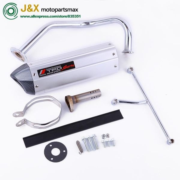 exhaust pipe kymco 50 modified motorcycle scooter muffler gy6 60 80cc 139qmb 139qma db killers jonway,lance,longbo etc1
exhaust pipe kymco 50 modified motorcycle scooter muffler gy6 60 80cc 139qmb 139qma db killers jonway,lance,longbo etc1