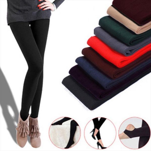 new fashion 3 style women winter autumn warm elasticity leggings pants casual female thick slim underpants winter legging, Black
new fashion 3 style women winter autumn warm elasticity leggings pants casual female thick slim underpants winter legging, Black