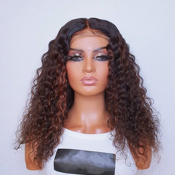 water wave highlight auburn 150 density full lace human hair wigs curly 180 density 13x6 lace front wigs with baby hair, Black;brown
water wave highlight auburn 150 density full lace human hair wigs curly 180 density 13x6 lace front wigs with baby hair, Black;brown