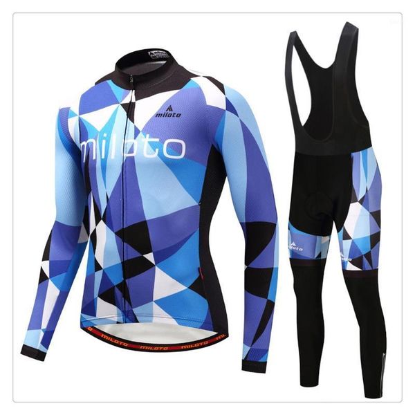 winter long sleeve cycling sets ropa ciclismo hombre anti wrinkle comfortable jersey elasticity bib shorts gel pad bike 19d1, Black;blue
winter long sleeve cycling sets ropa ciclismo hombre anti wrinkle comfortable jersey elasticity bib shorts gel pad bike 19d1, Black;blue
