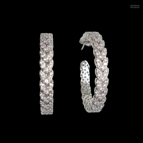 hoop & huggie leaf earrings full cubic zirconia micro pave women accessories1, Golden;silver
hoop & huggie leaf earrings full cubic zirconia micro pave women accessories1, Golden;silver