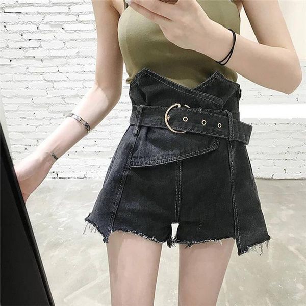 large size 5xl high waist denim shorts female short jeans 2019 summer ladies shorts solid color women denim win8881, White;black
large size 5xl high waist denim shorts female short jeans 2019 summer ladies shorts solid color women denim win8881, White;black