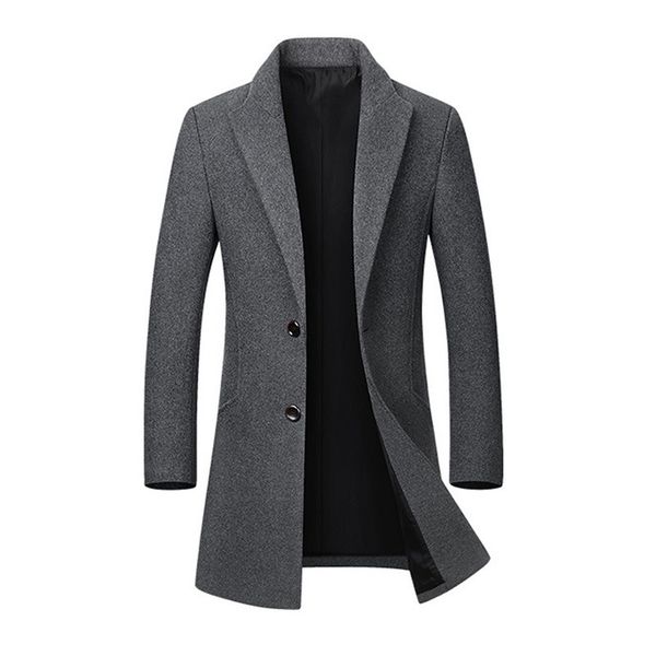overcoat mid long autumn and winter jaet men's slim fitting woolen windbreaker fashion, Tan;black
overcoat mid long autumn and winter jaet men's slim fitting woolen windbreaker fashion, Tan;black