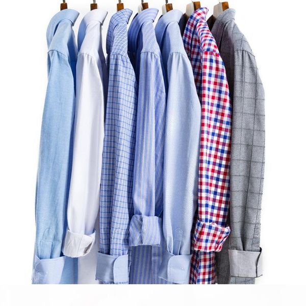 2020 autumn new business casual oxford spinning shirt men's slim long-sleeved solid non-iron shirt men's clothing, White;black
2020 autumn new business casual oxford spinning shirt men's slim long-sleeved solid non-iron shirt men's clothing, White;black