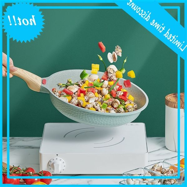 new maifanshi non stick household steak frying fried egg pancake pan induction cooker gas stove
new maifanshi non stick household steak frying fried egg pancake pan induction cooker gas stove