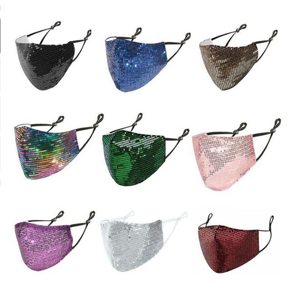 9 colors sequins mouth mask masquerade decoration club party mask fashion bling glitter face cover women protective masks yya503
9 colors sequins mouth mask masquerade decoration club party mask fashion bling glitter face cover women protective masks yya503