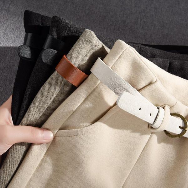 2021 new fall winter women in a straight line thick fashionable women's style casual work long pants a7ie, Black;white
2021 new fall winter women in a straight line thick fashionable women's style casual work long pants a7ie, Black;white