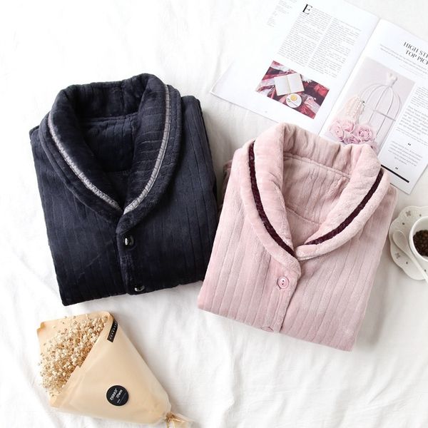 cute animal flannel pattern winter couples pajamas set for women men plush fabric sleepwear pyjamas suit home clothing y200422, Black;brown
cute animal flannel pattern winter couples pajamas set for women men plush fabric sleepwear pyjamas suit home clothing y200422, Black;brown