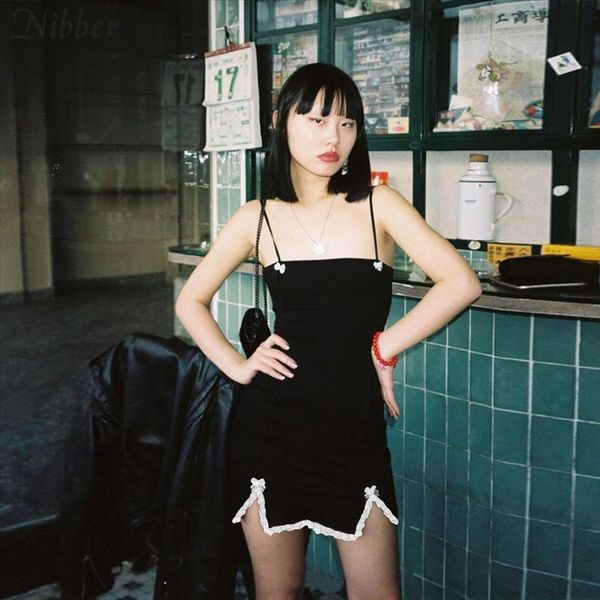2020 gothic harajuku black spaghetti strap mini split dress woman summer bodycon bar club party night cotton dress mujer, Black;gray
2020 gothic harajuku black spaghetti strap mini split dress woman summer bodycon bar club party night cotton dress mujer, Black;gray