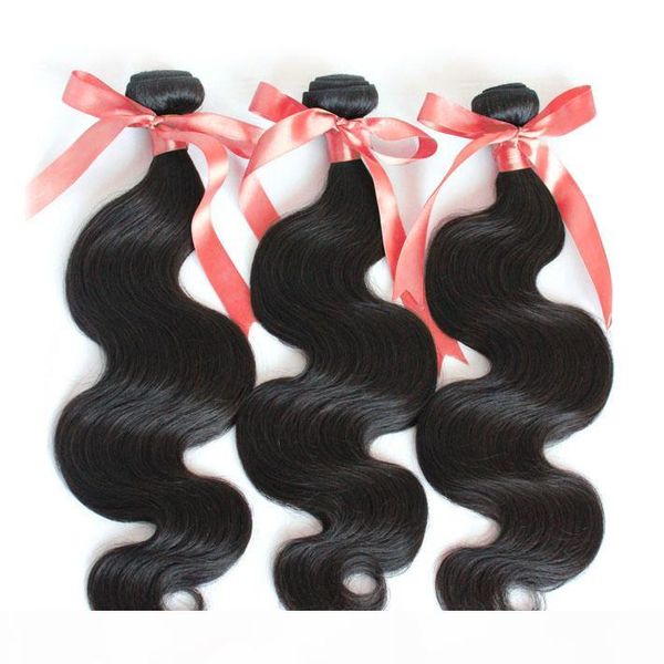 brazilian hair 8-28inch virgin human hair extensions perfect wavy brazilian body wave weaves 3pcs lot natural hair bundle, Black
brazilian hair 8-28inch virgin human hair extensions perfect wavy brazilian body wave weaves 3pcs lot natural hair bundle, Black
