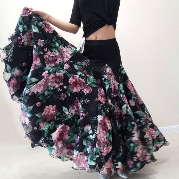 stage wear 2021 standard flower printing ballroom dance skirt waltz dancing for women plus size long skirts customize dl5267, Black;red
stage wear 2021 standard flower printing ballroom dance skirt waltz dancing for women plus size long skirts customize dl5267, Black;red