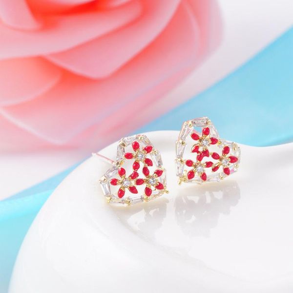 stud romantic sweet heart fashion crystal zirconia earrings for woman hook jewelry earings gifts, Golden;silver
stud romantic sweet heart fashion crystal zirconia earrings for woman hook jewelry earings gifts, Golden;silver