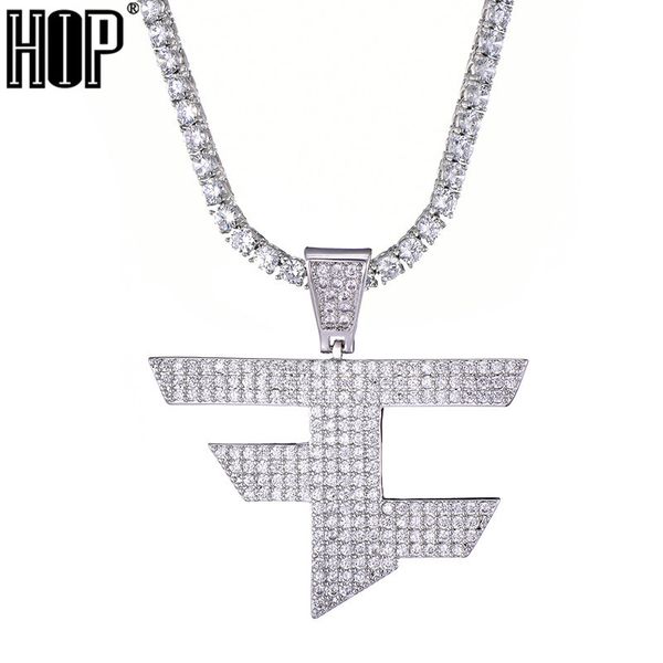 faze clan pendant men women hip hop gold color iced out cubic zircon jewelry necklace q1107, Silver
faze clan pendant men women hip hop gold color iced out cubic zircon jewelry necklace q1107, Silver