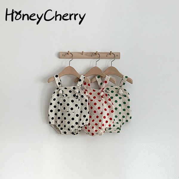 spring baby bodysuit and summer boys girls boyle point cute simple dot creeper jumpsuit with straps pants 210515, Blue
spring baby bodysuit and summer boys girls boyle point cute simple dot creeper jumpsuit with straps pants 210515, Blue
