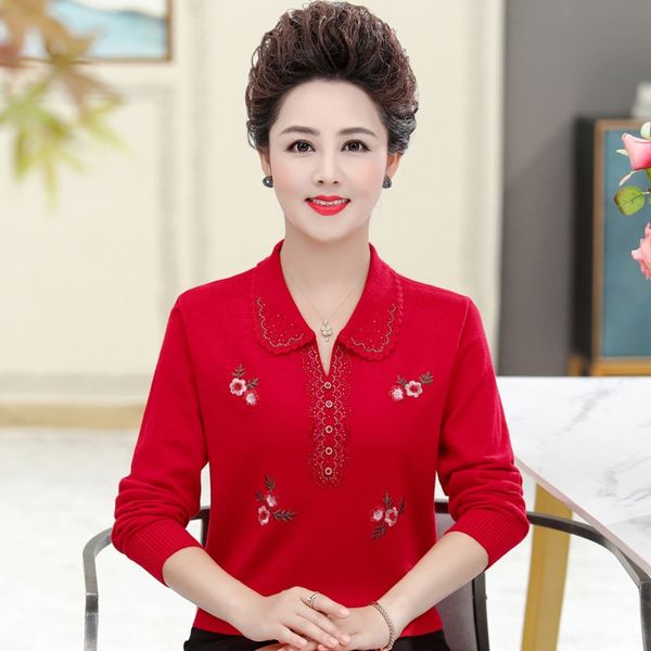 2020 women's autumn new fashion lapel mom's long sleeve versatile embroidered loose oversized 2020 women's autumn new fashion, White;black
2020 women's autumn new fashion lapel mom's long sleeve versatile embroidered loose oversized 2020 women's autumn new fashion, White;black