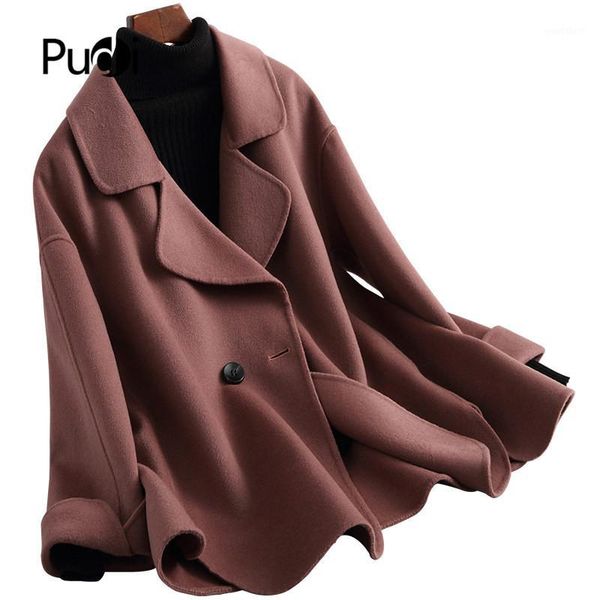pudi a38058-1 2019 women new fashion double side wool jacket lady style leisure fall/winter wool coat1, Black
pudi a38058-1 2019 women new fashion double side wool jacket lady style leisure fall/winter wool coat1, Black