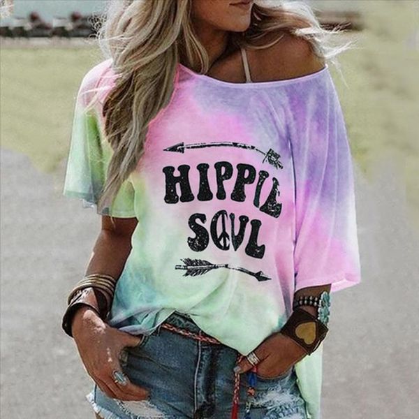 2020 летний плюс размер hippie soul supd throub t рубашка женщины случайные одни плечо tee tee рубашка галстук-рисунок принт мода негабаритн, White
2020 летний плюс размер hippie soul supd throub t рубашка женщины случайные одни плечо tee tee рубашка галстук-рисунок принт мода негабаритн, White