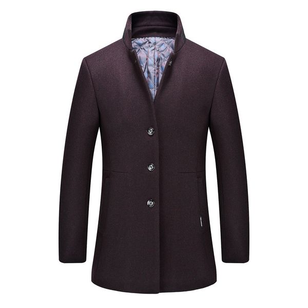 new men's wool coat in winter with thick warm male cotton collar windbreaker jacket men wholesale, Black;brown
new men's wool coat in winter with thick warm male cotton collar windbreaker jacket men wholesale, Black;brown