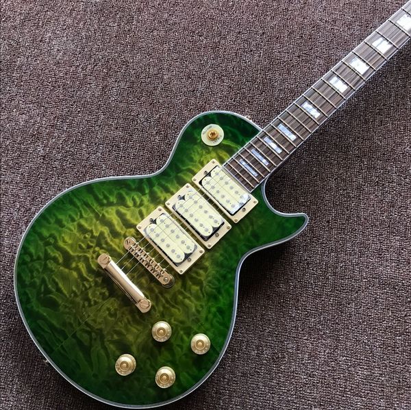 new standard custom.green color electric guitar,3 pickups gitaar,custom rosewood fingerboard.one piece neck and body.real ps
new standard custom.green color electric guitar,3 pickups gitaar,custom rosewood fingerboard.one piece neck and body.real ps