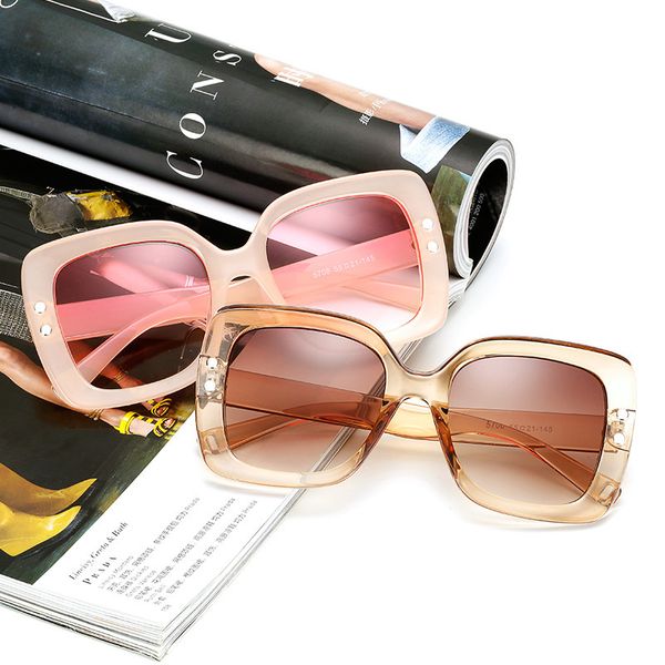 new fashion trend large square frame sunglasses star street p glasses batch designer jjkd, White;black
new fashion trend large square frame sunglasses star street p glasses batch designer jjkd, White;black
