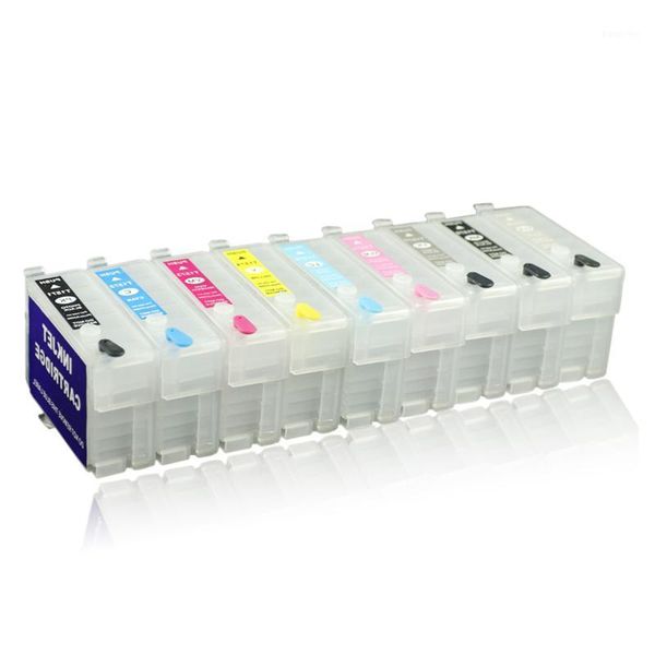 compatible t7601 t7602 7603 7604 7605 7606 7067 7068 7609 for surecolor p600 refillable cartridges empty with chip1
compatible t7601 t7602 7603 7604 7605 7606 7067 7068 7609 for surecolor p600 refillable cartridges empty with chip1