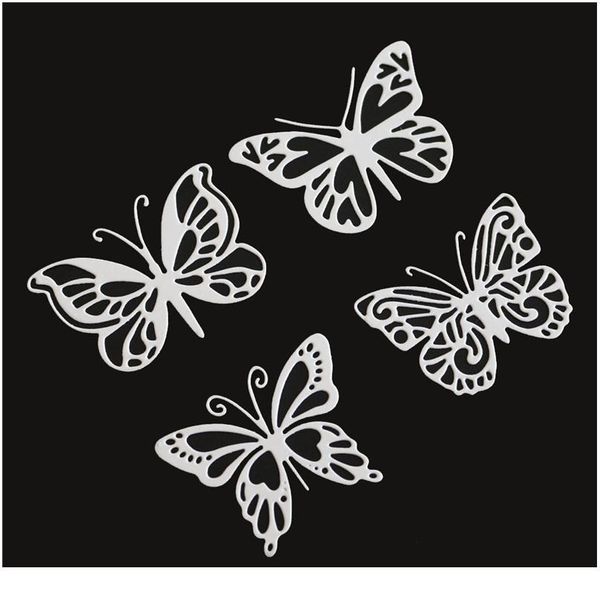 4pcs/set butterfly metal cutting dies large size scrapbooking for wedding card making diy embossing cuts new craft bbyhqb
4pcs/set butterfly metal cutting dies large size scrapbooking for wedding card making diy embossing cuts new craft bbyhqb