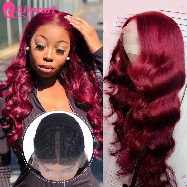 ali pearl wigs 99j color body wave human hair wigs brazilian hair t part lace wig for black women pre plucked 150 180 density, Black;brown
ali pearl wigs 99j color body wave human hair wigs brazilian hair t part lace wig for black women pre plucked 150 180 density, Black;brown