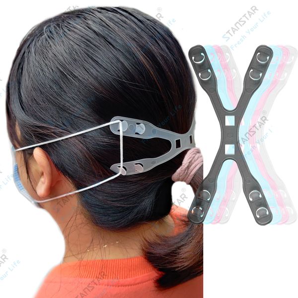 lengthened stanstar adjustable mask artifact, hooks-2nd, ear protector mask rope, anti-leak ears to relieve ear pain
lengthened stanstar adjustable mask artifact, hooks-2nd, ear protector mask rope, anti-leak ears to relieve ear pain